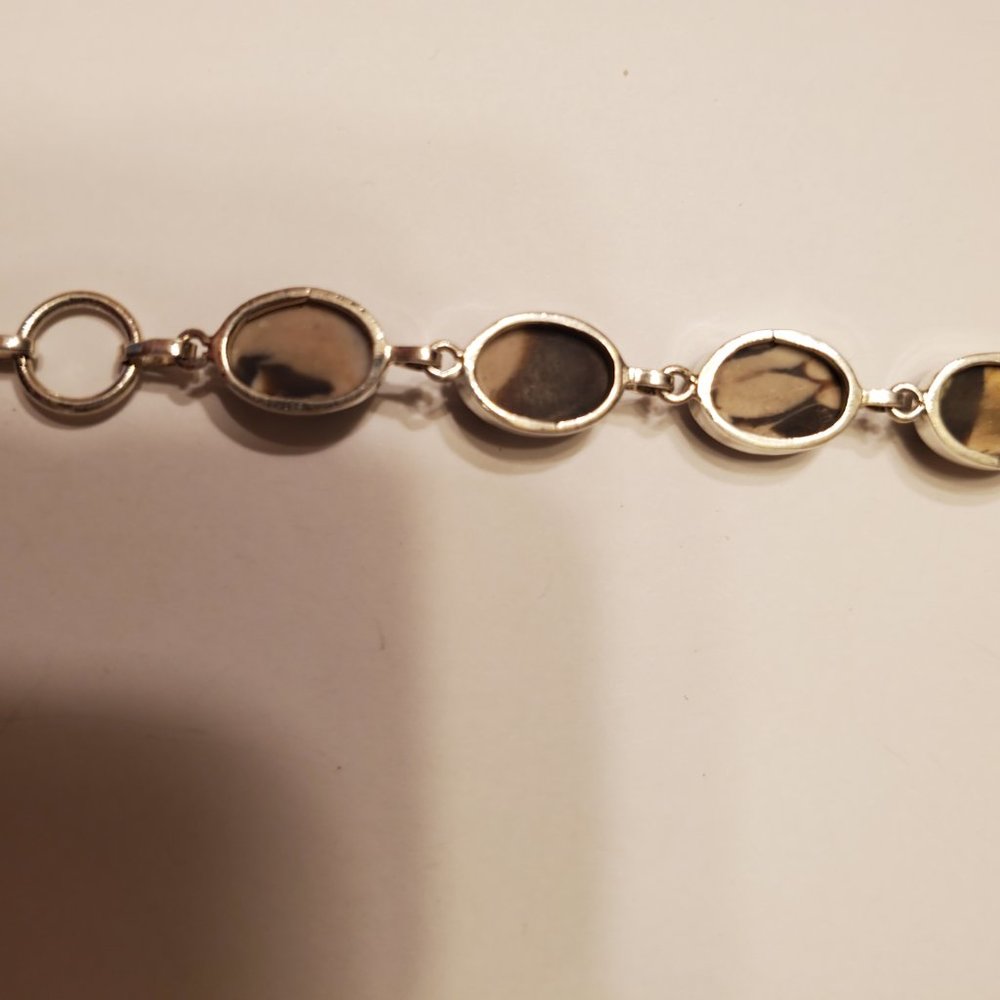 JASPER STERLING SILVER BRASELET - Picture 10 of 12